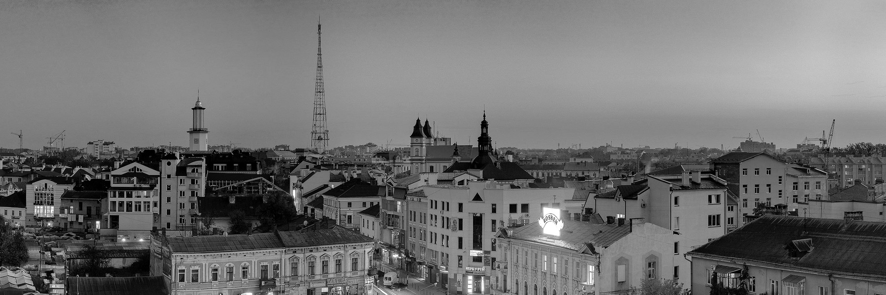 панорама міста Івано-Франківськ